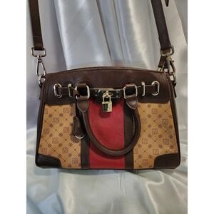 Danbury Mint Jose Hess 'The Venetian' Leather Shoulder Handbag Purse HTF‎ Colors